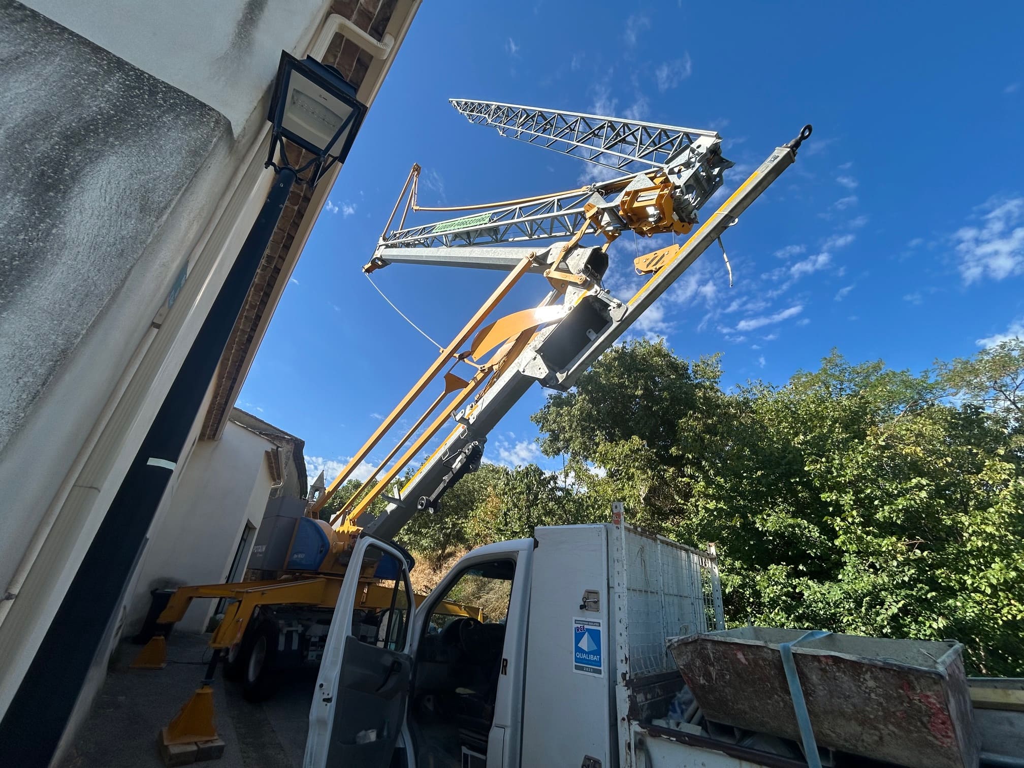 Toiture neuve sur isolant porteur